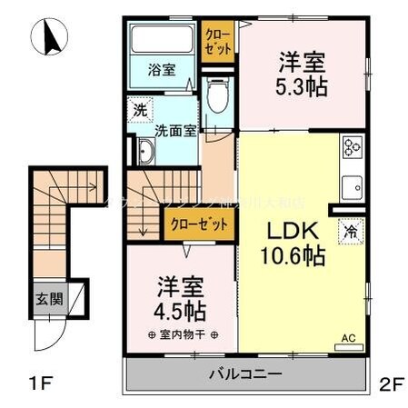 サニーサイド　IIの物件間取画像